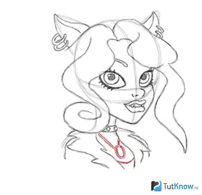 Скици с молив чудовище високо. Как да нарисувате молив Monster High на етапи? Как да нарисувате кукла-чудовище за д