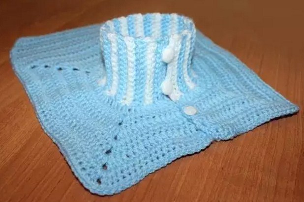 Esquema de crochet dickey masculino y descripción. Dickey crochet: un diagrama y descripción para principiantes. Va