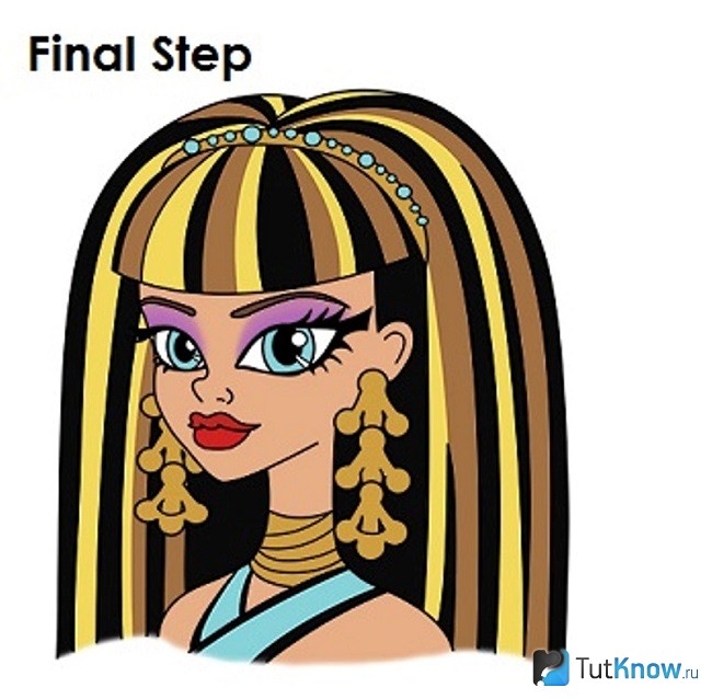 Скици с молив чудовище високо. Как да нарисувате молив Monster High на етапи? Как да нарисувате кукла-чудовище за д