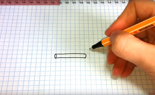 Cómo escribir el 23 de febrero con un lápiz.