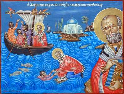 Хто такий святий микола чудотворець. Молитва подорожніх на кораблі архієрею Миколі, чудове явище Миколи на кораблі,