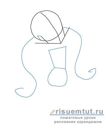 Скици с молив чудовище високо. Как да нарисувате молив Monster High на етапи? Как да нарисувате кукла-чудовище за д