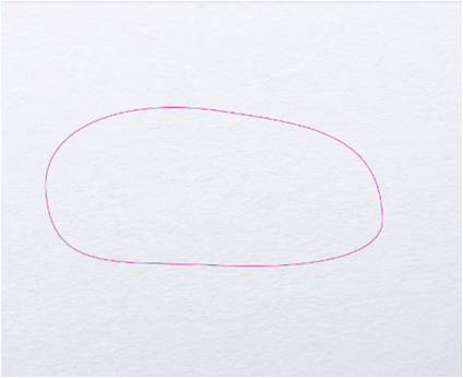 Ouriço orelhudo desenhar com um lápis. Nós desenhamos um ouriço com lápis