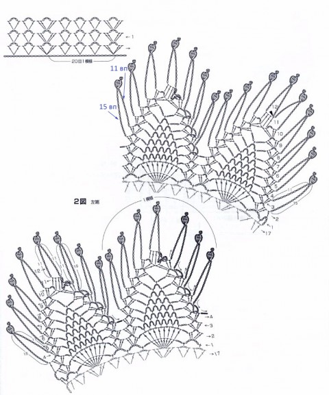 Esquema de crochet dickey masculino y descripción. Dickey crochet: un diagrama y descripción para principiantes. Va