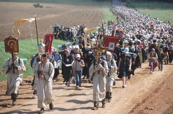 Como fazer uma procissão religiosa. Duas semanas de oração incessante