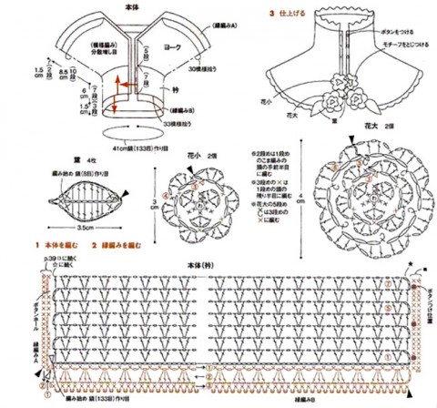 Esquema de crochet dickey masculino y descripción. Dickey crochet: un diagrama y descripción para principiantes. Va