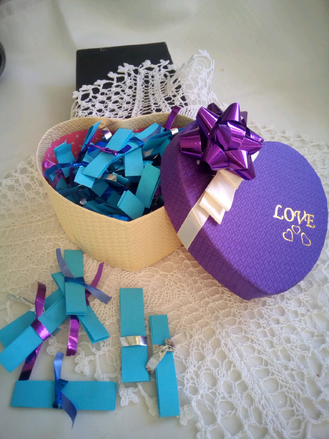 100 razones por las que te elegí. Decoración de los objetos. Manualidades del día de San Valentín Boda Apliques "10