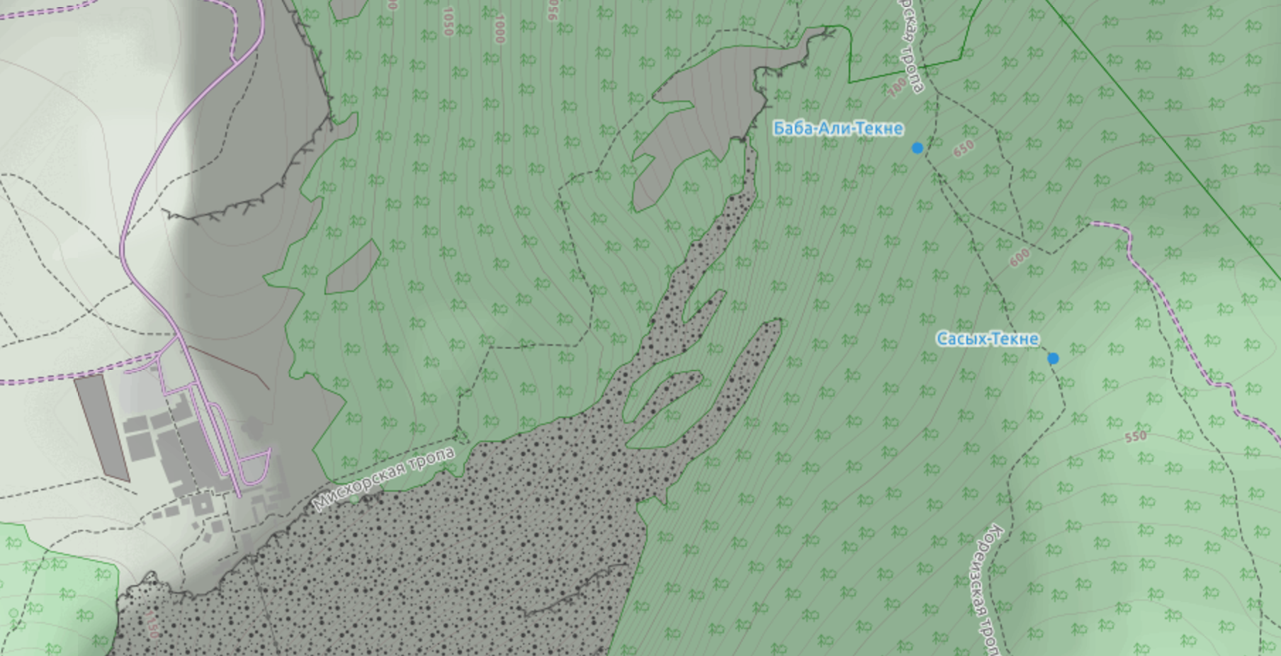 Карти гш. OpenStreetMap - сучасні топографічні карти